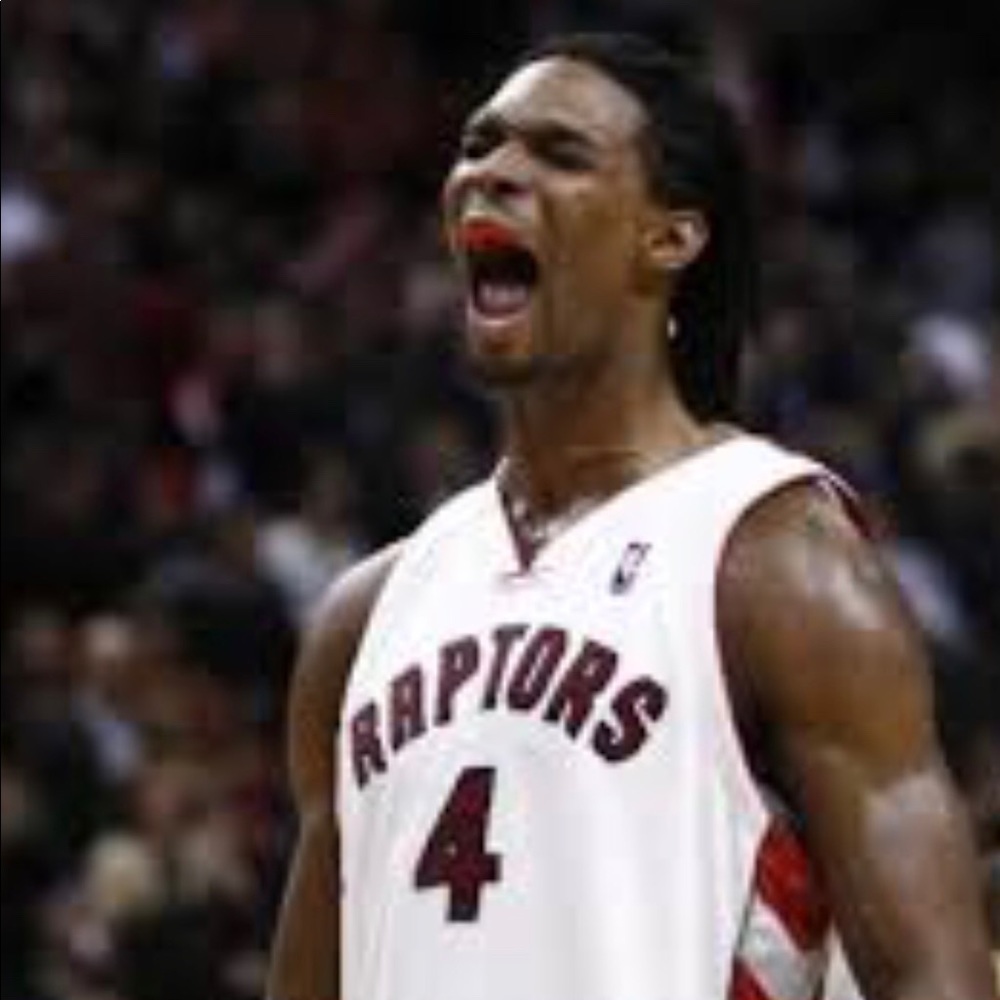 Toronto Raptors Chris Bosh #4 NBA jersey